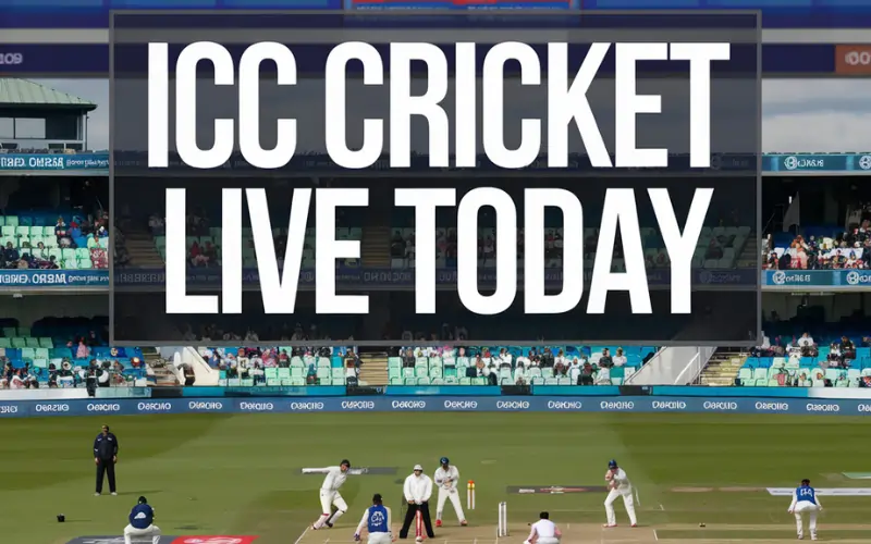 icc cricket live today